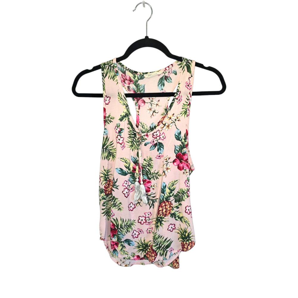 Ocean Drive 
Women's Sleeveless multicolor bouse
Medium 
String for closure
